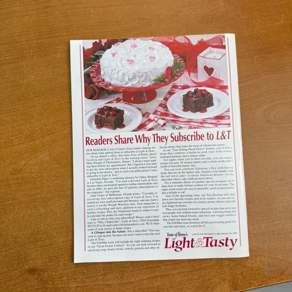 Taste of‎ Home's Light & Tasty Magazine